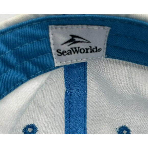 Seaworld parks and entertainment  Kid’s Strap back Adjustable dolphin hat Blue - Picture 7 of 7
